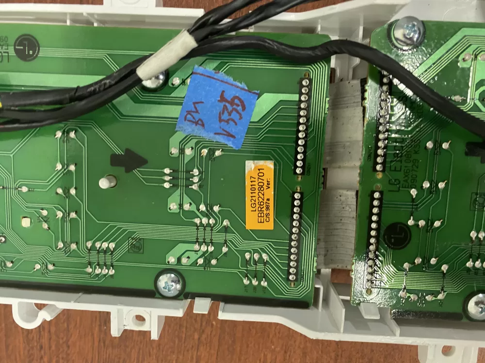 Kenmore LG Whirlpool EBR62280701 Washer Control Board AZ53015 | BKV535
