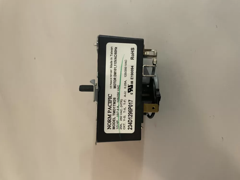 Kenmore  General Electric WE4M521 WE04X22654 PS11721520 234D1296P017 Dryer Timer