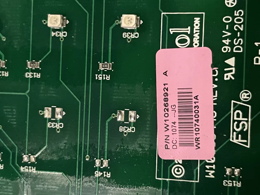 Whirlpool Maytag W10268921 Washer Control Board AZ28150 | WM282