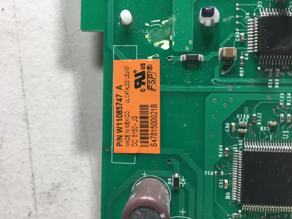 Maytag W11323695 Washer Control Board UI Display AZ45284 | NR1768