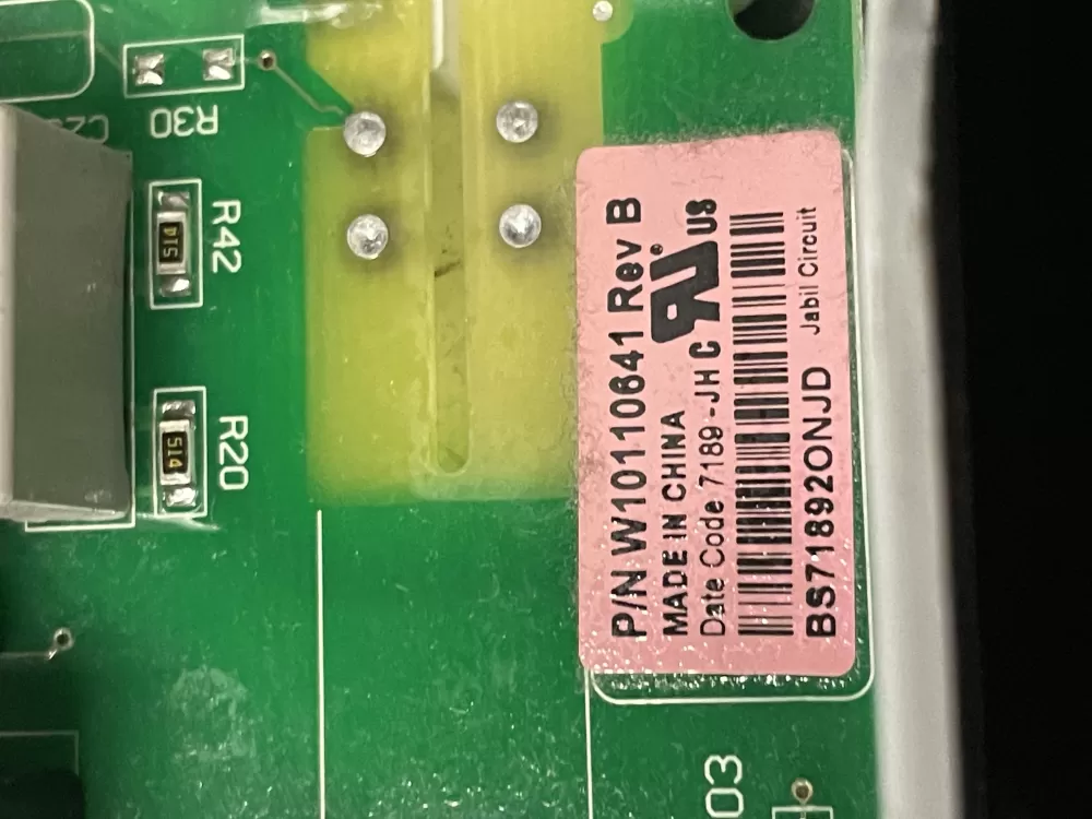 Whirlpool Kenmore AP6015062 W10110641 Dryer Control Board AZ7771 | WM1024
