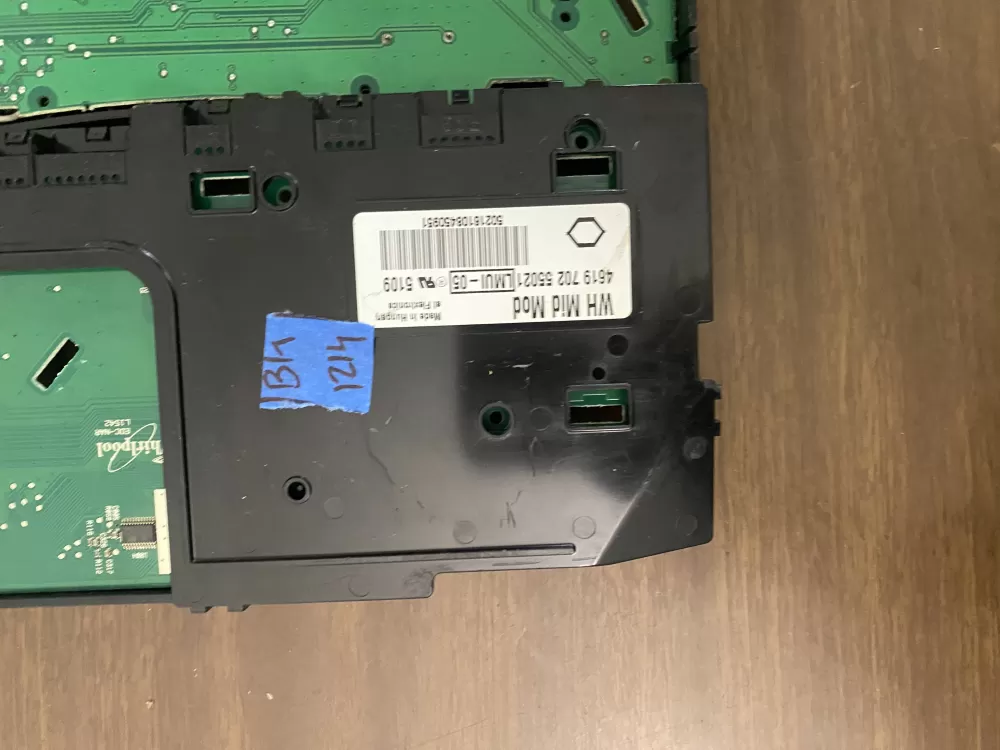 Whirlpool 4619 702 55021B 4619 702 54361 Washer Control Board AZ78644 | BK1214