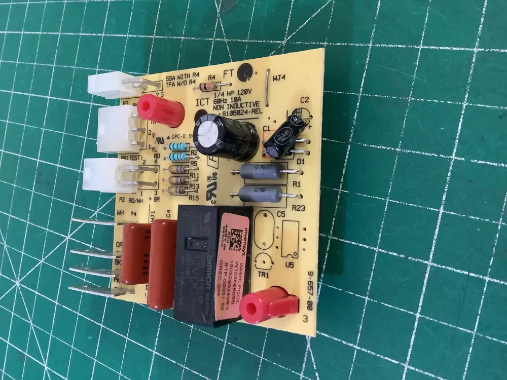 Whirlpool 6105024-REL refrigerator defrost control board AZ204087 | NR335
