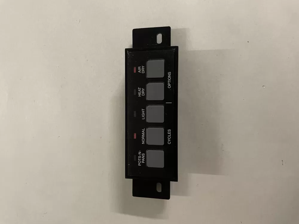 Whirlpool Kenmore 8051161 Dishwasher Control Board Button Switch Push
