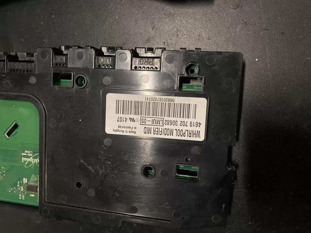 Whirlpool 4619 702 30682 Washer Control Board UI Assembly AZ26632 | BK120