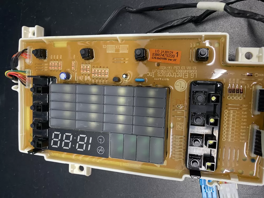 LG EAX48830515 EBR74752201 Washer Control Board AZ15489 | BKV317