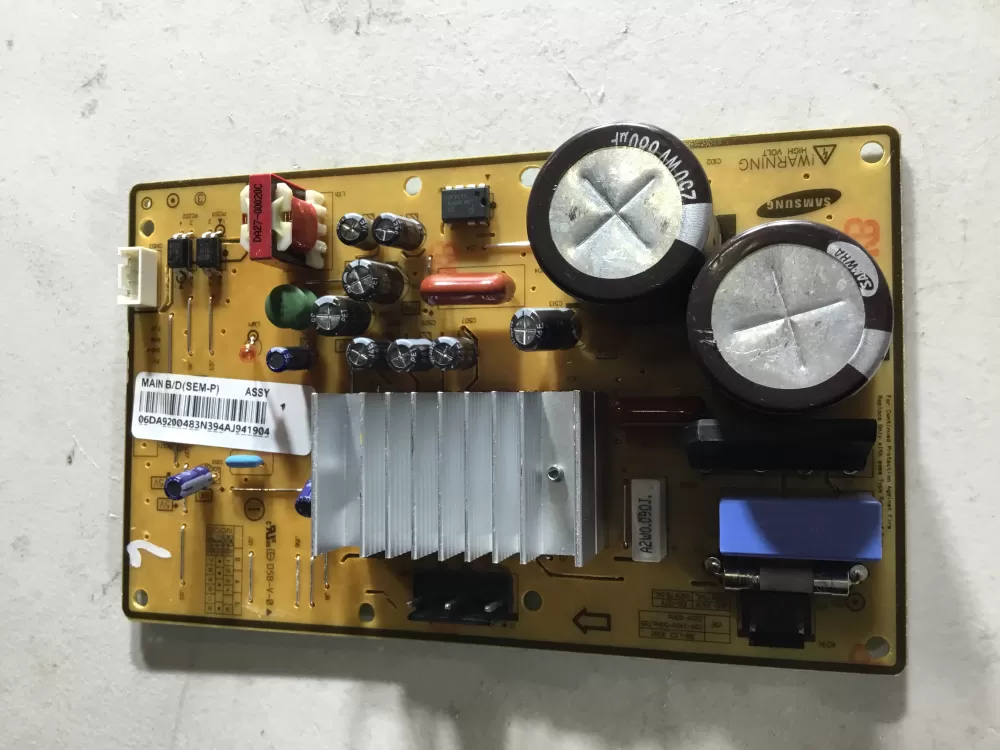 Samsung DA92-00483N Refrigerator Control Board Inverter AZ47454 | NR588
