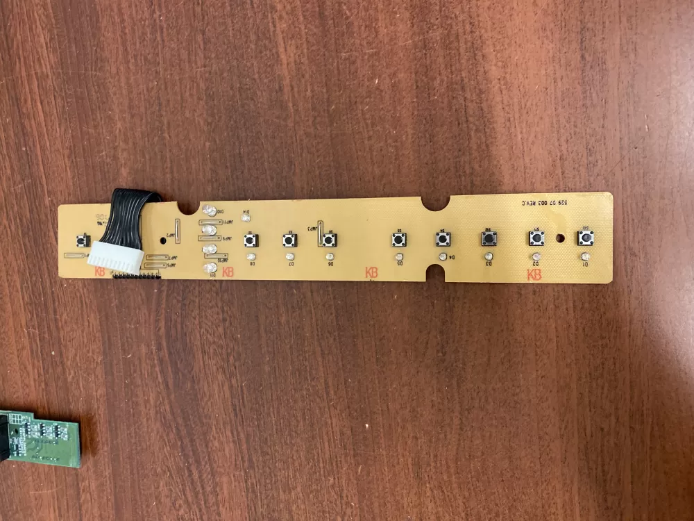 Kenmore 529 07 003 Dishwasher Control Board Display