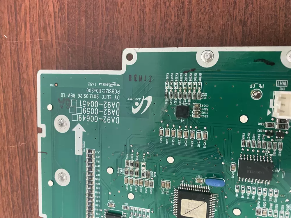 Samsung DA92 00451A Refrigerator Control Board Dispenser AZ44582 | BK1762
