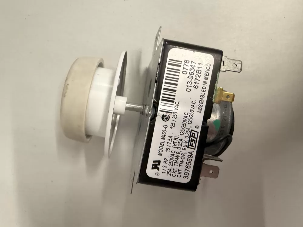 Whirlpool 3976569A 3976569 WP3976569 AP6009020 3393934 548368 PS11742162 Dryer Timer