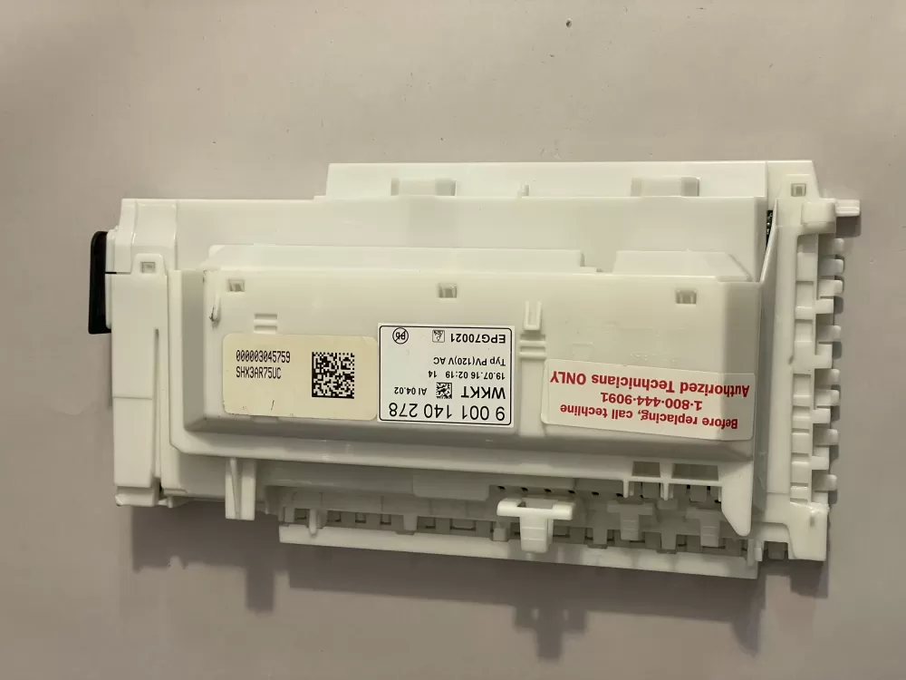 Bosch 9000968127 Dishwasher Control Board Epg70021 Wm1629 AZ180711 | KM687