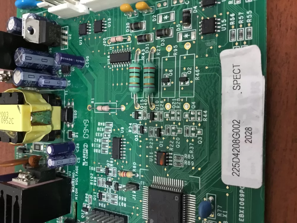 GE 225D4208G002 EBX1069P007 Refrigerator Control Board AZ55138 | NR1861