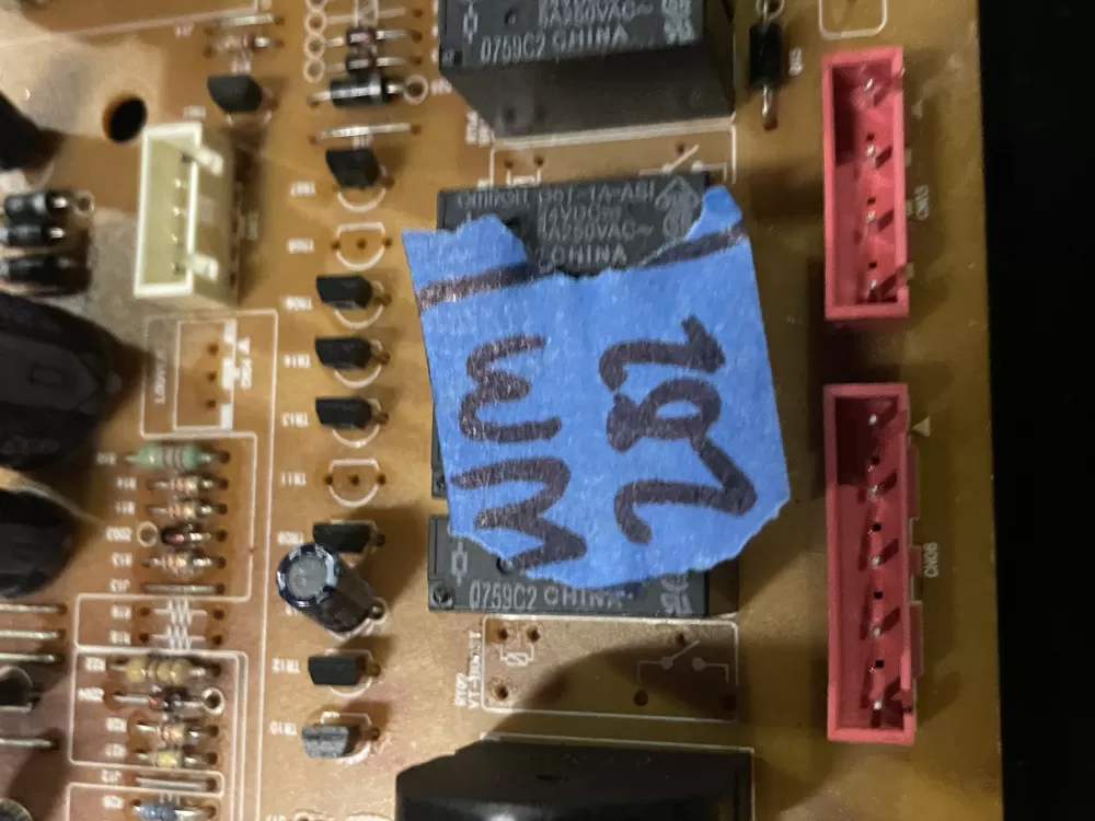 GE Wb27x10935 De41 00309a Ras0tr7hv 10 Microwave Control Board AZ28092 | WM282