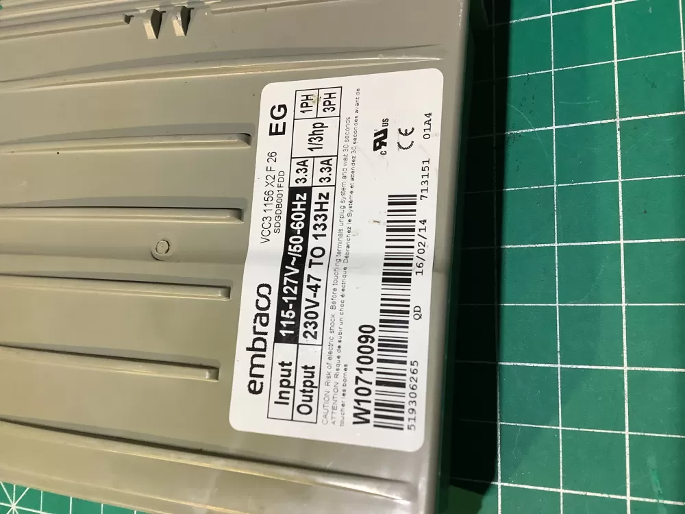 Kenmore W11087200 Refrigerator Control Board Inverter AZ134261 | NR1213