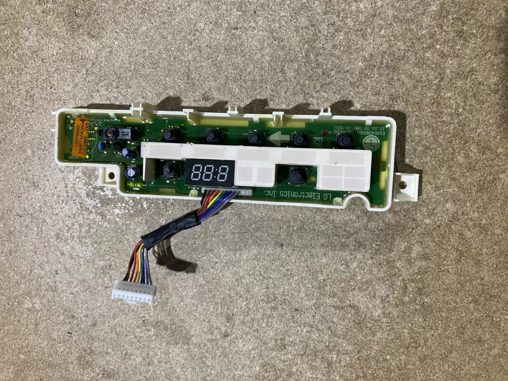 LG EBR73742804 Dishwasher Display Control Board