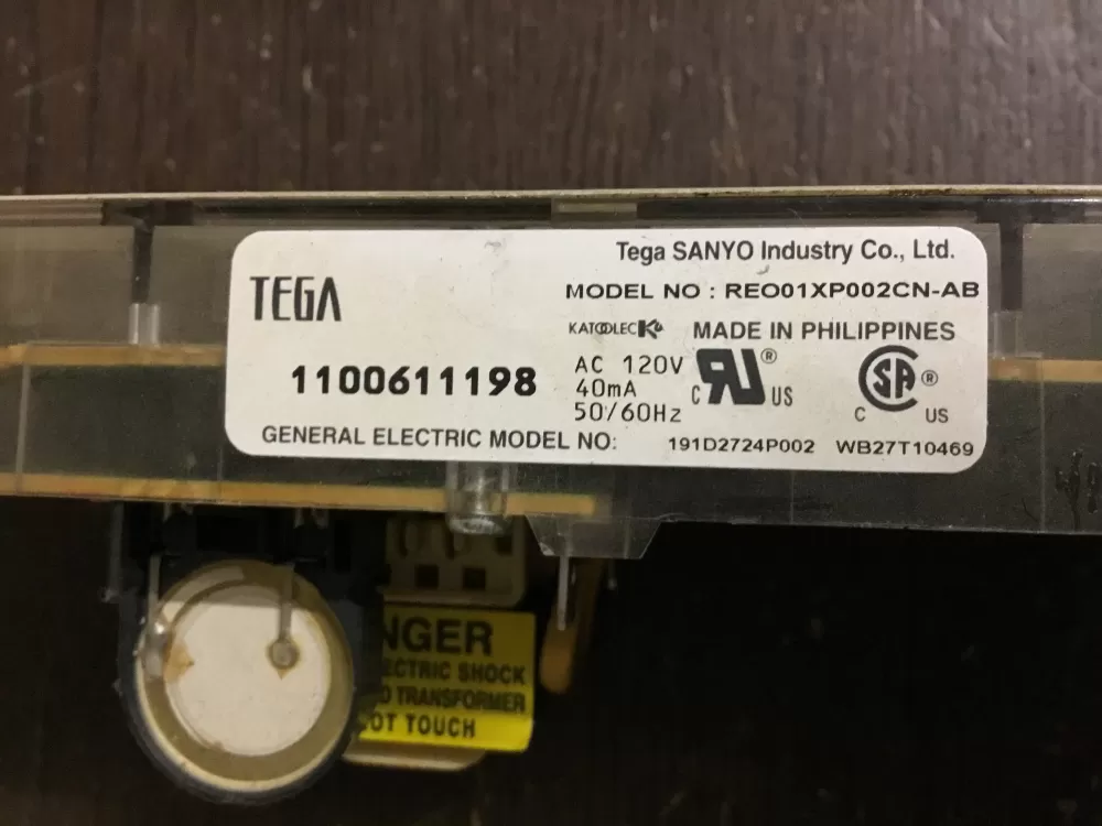 GE 191D2724P002 Range Control Board AZ16139 | NR221