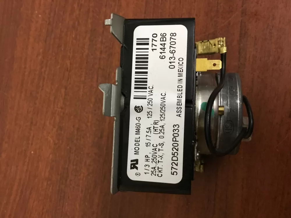 GE 572D520P033 WE4M334 Dryer Timer AZ34485 | NR1704