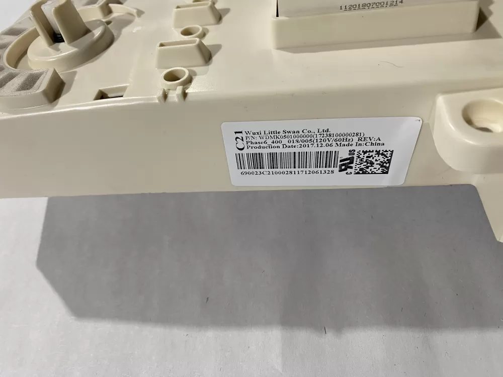 GE WDMK0501000000 17238100000281 Washer Main Control Board AZ188700 | BKV869