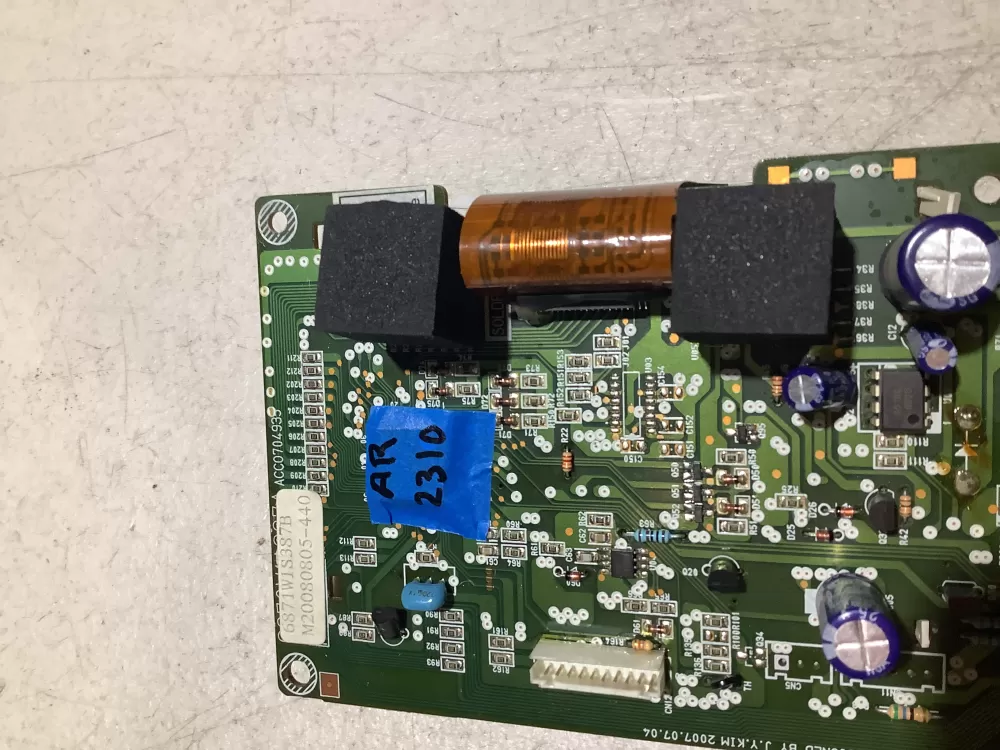 LG 6871W1S387B Microwave Control Board AZ128066 | AR2310