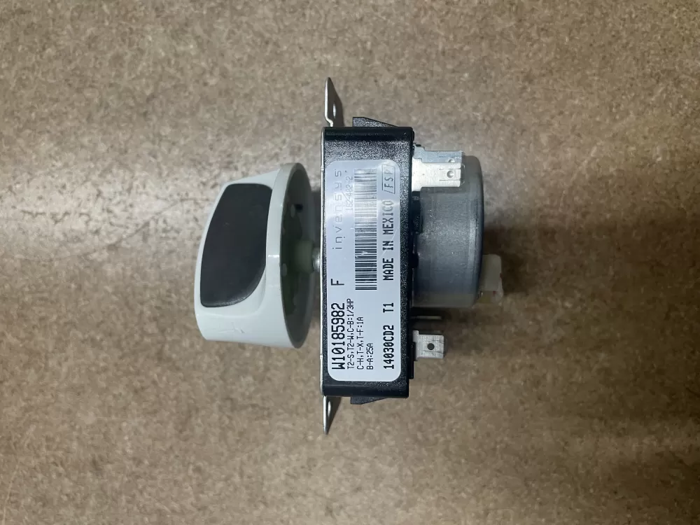 Whirlpool  Maytag  Kenmore AP6016541 W10185982 WPW10185982VP WPW10185982 PS11749831 Dryer Timer