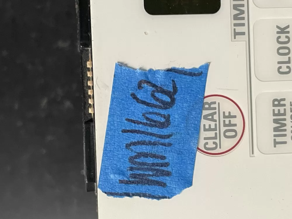 GE 191D1001P005 60 Range Control Board AZ6976 | WM1662