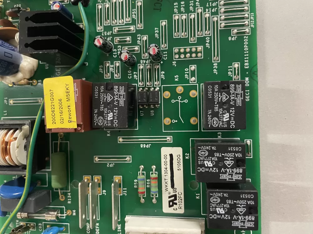GE WR55X11072 Refrigerator Control Board AZ120795 | KM1933