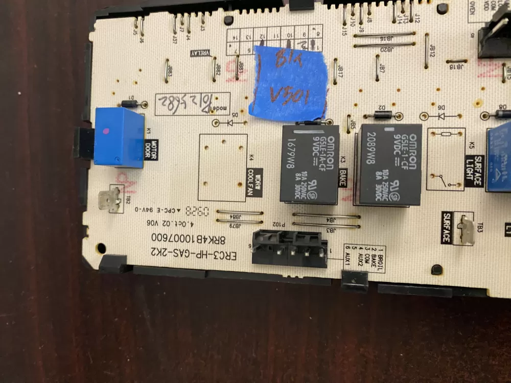 GE WB27K10169 183D8194P012 Range Control AZ55930 | BKV501