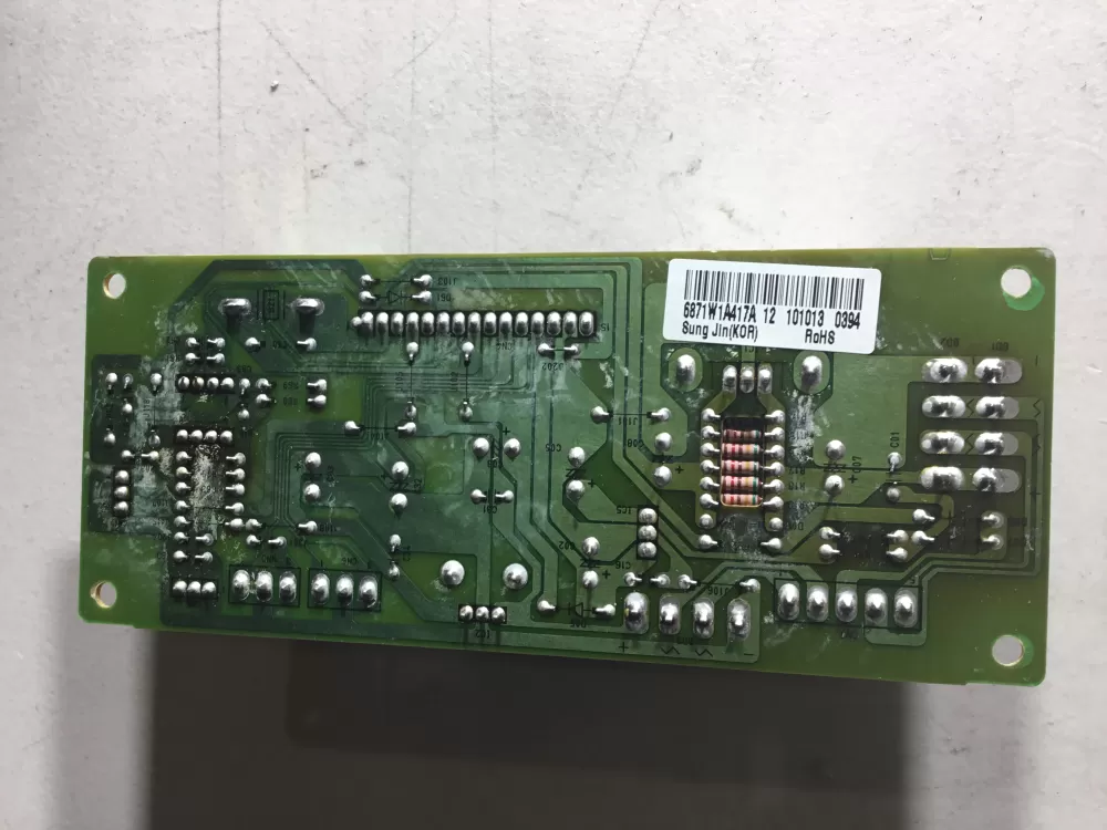 LG Wb27x10861 6871w1a417a Microwave Control Board Power AZ45245 | NR1681