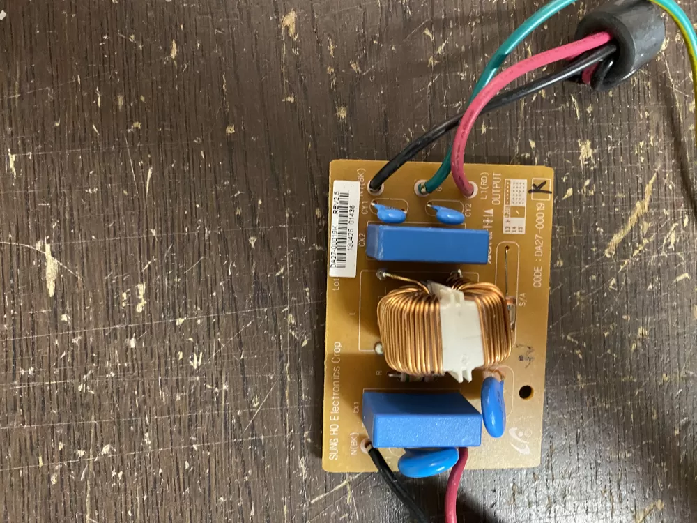 Samsung DA2700019K Refrigerator Control Board Filter Noise