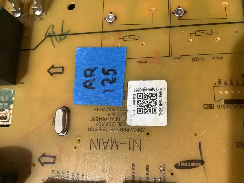 Samsung Genuine Range Control Board DE9403595B  AZ193959 | AR125