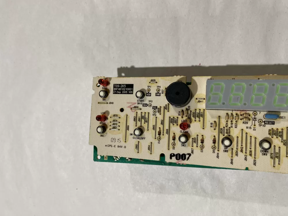 GE 8RF4B10210601 T09 2K5 Oven Control Board Wd 11206 AZ150127 | BK2496