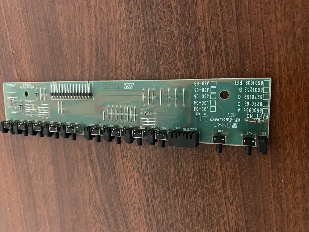 Whirlpool  KitchenAid 8270168 8270168R WP8270168 PS11745530 8270168 C Dishwasher Control Board Interface