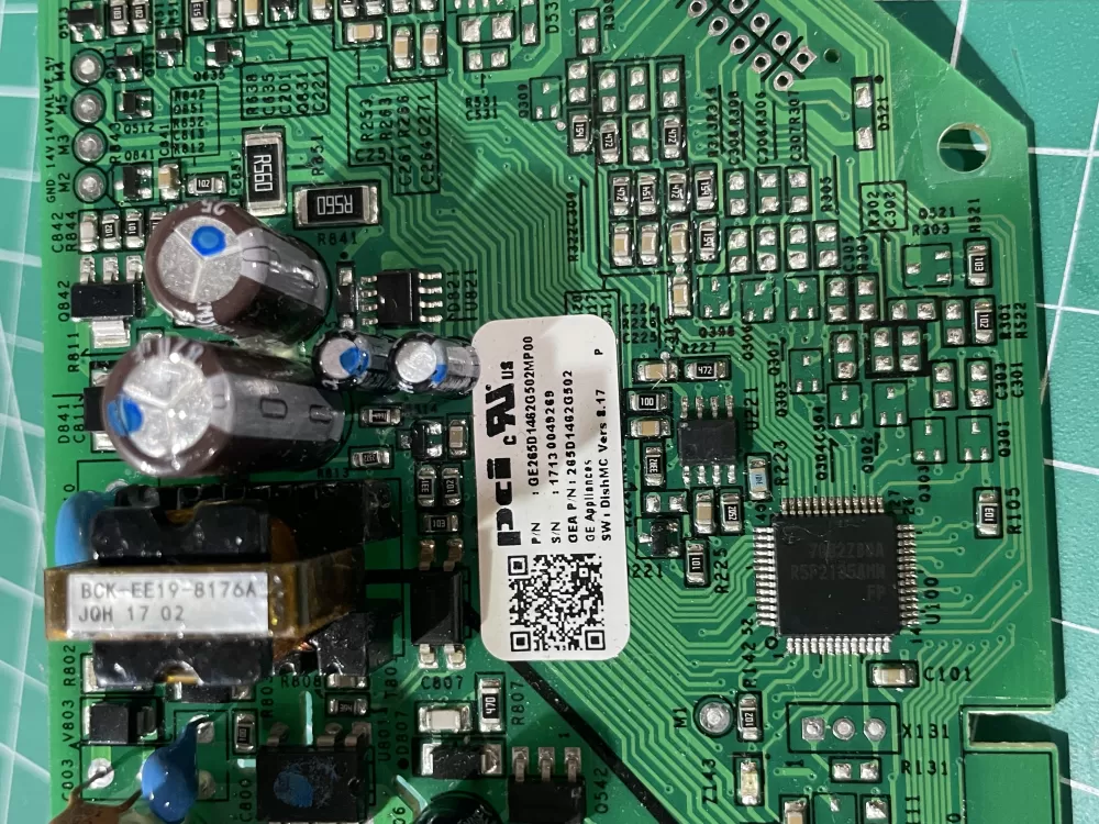 GE 265D1462G502 WD21X24900 Dishwasher Control Board AZ190128 | Wm820