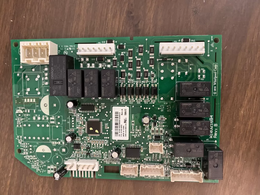 Whirlpool  Maytag  KitchenAid  Jenn-Air AP6329003 W10467104 W10614933 W10886280 WPW10614933 W11035835 PS12346620 Refrigerator Control Board