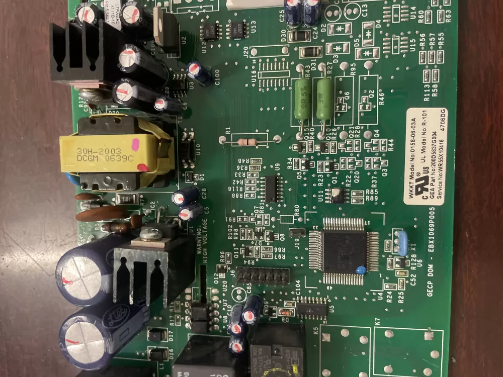 GE 200D5837G004 WR55X10942C Refrigerator Control Board AZ37122 | KM91