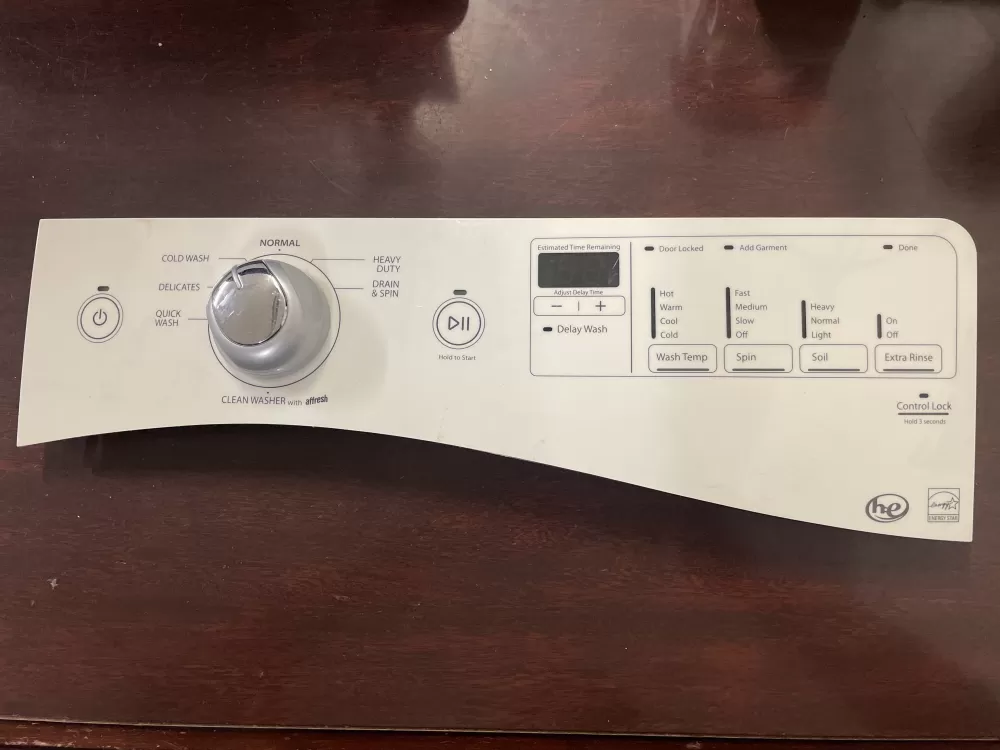 Whirlpool W10558237 WPW10558237 PS11756278 Washer Control Panel AZ51034 | KMV464