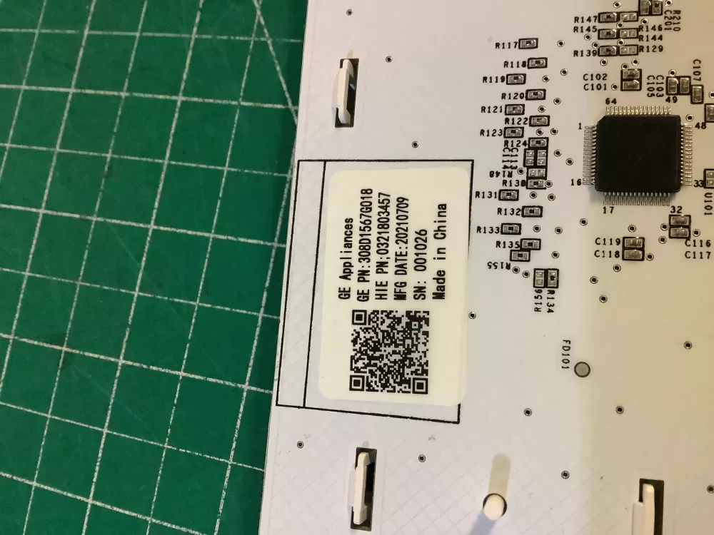 GE user interface control board 308D1567GG018 AZ199045 | NR2774
