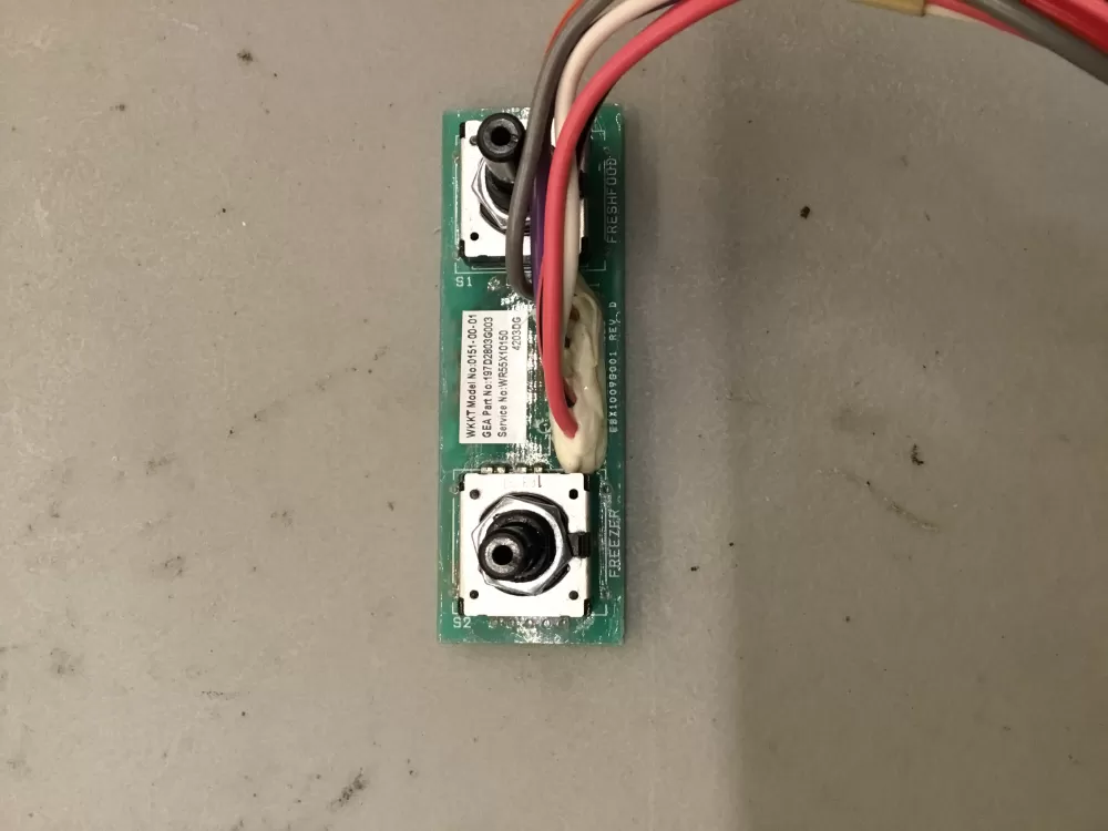 GE 197D2803G003 Refrigerator Temperature Control Board AZ98811 | BG65