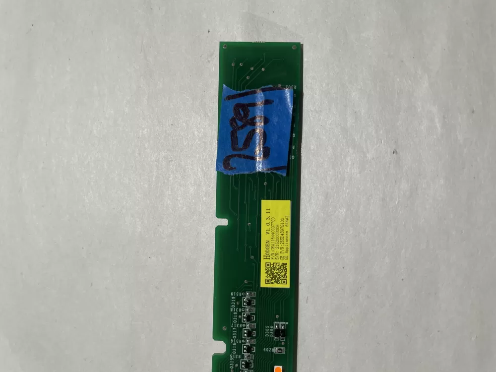 GE 265D4397G100 Dishwasher Control Board AZ187000 | KM2589