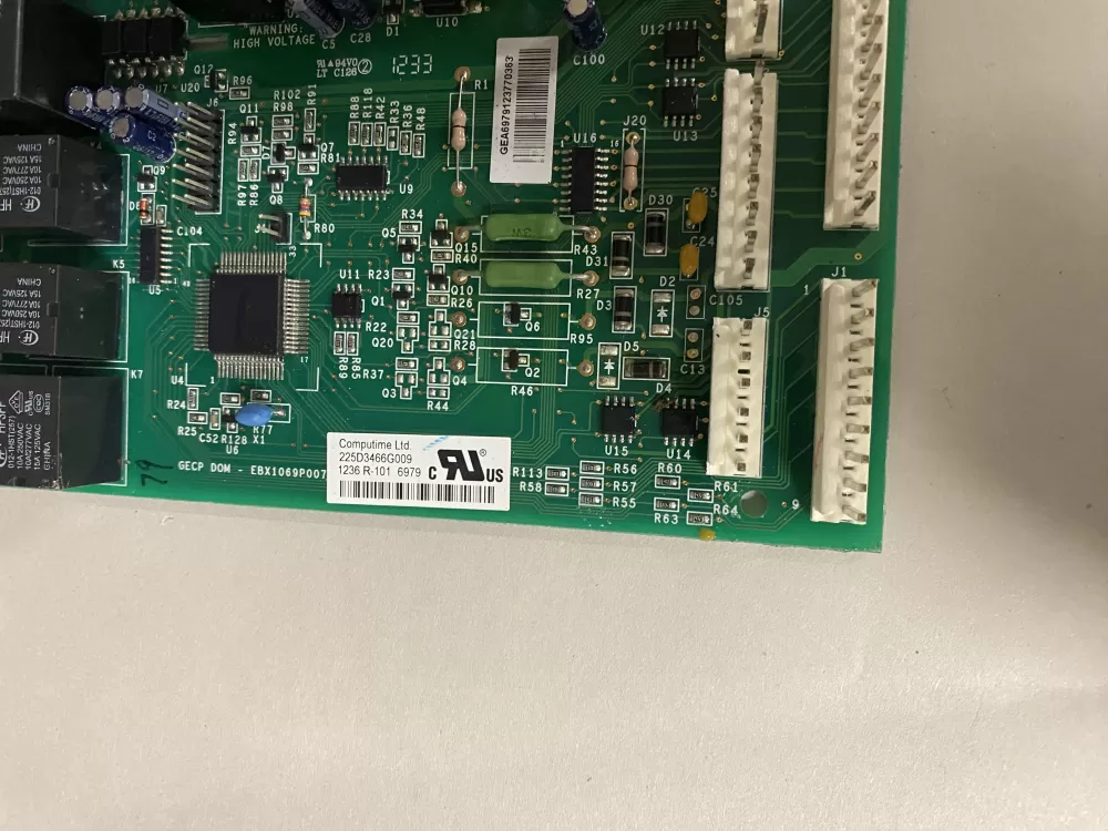 GE 225D3466G009 Refrigerator Control Board AZ230526 | BK1153