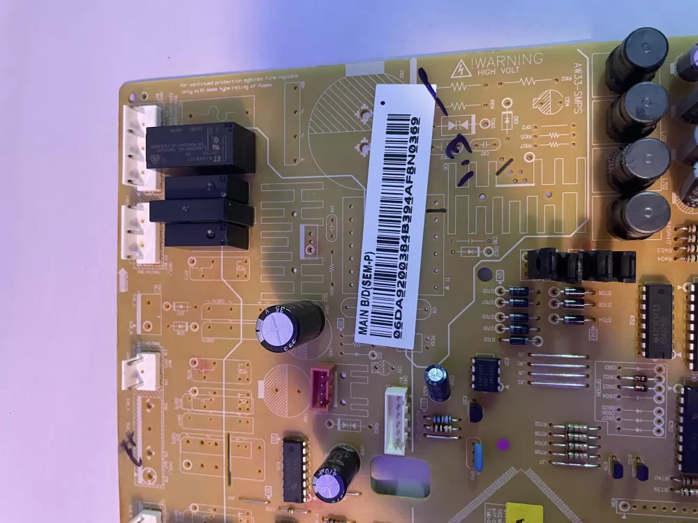 Samsung DA92-00384B DA41-00750B Refrigerator Control Board AZ195373 | KM2751