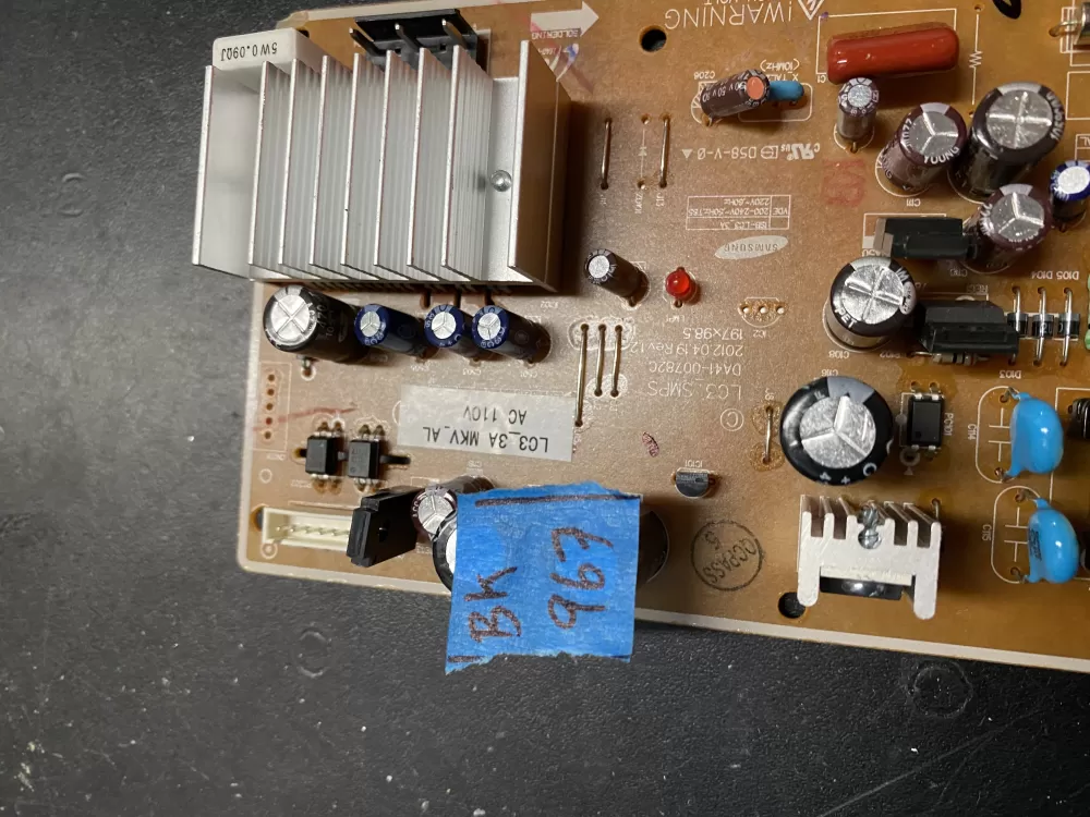 Samsung DA92-00268A Refrigerator Inverter Control Board AZ19754 | BK967