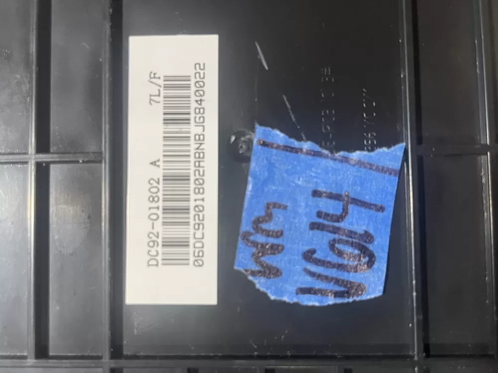 Samsung DC92 01802A Washer Control Board AZ149439 | Wmv614