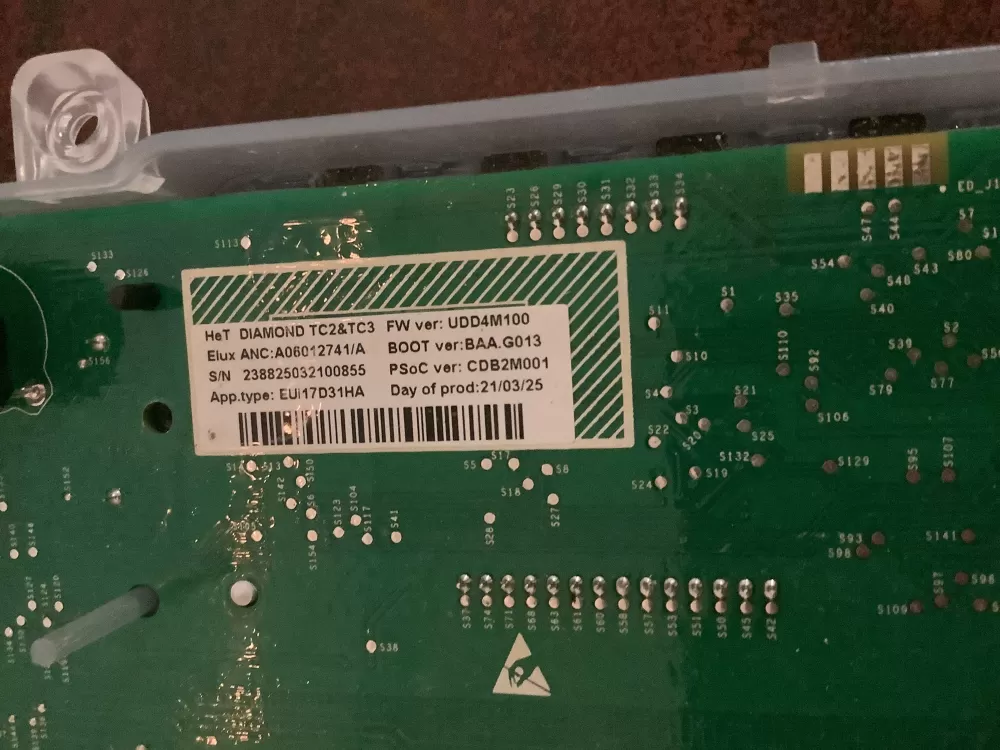 Electrolux A06012741 Washer Interface Control Board AZ174095 | CG780