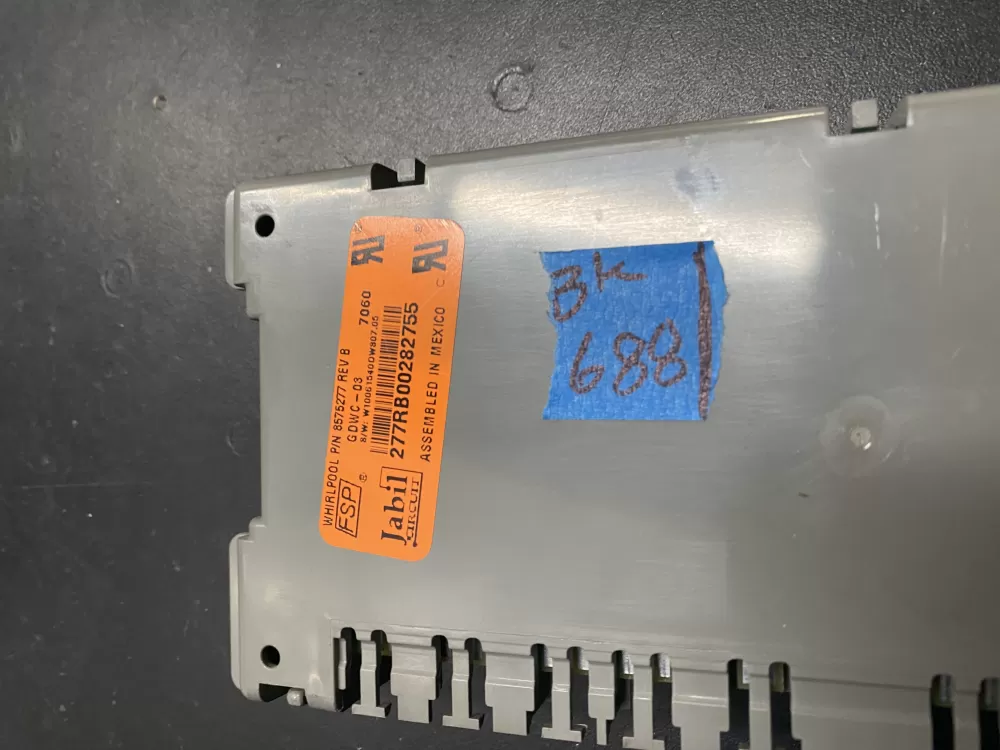 Kenmore KitchenAid W10084141 Dishwasher Control Board AZ18481 | BK688