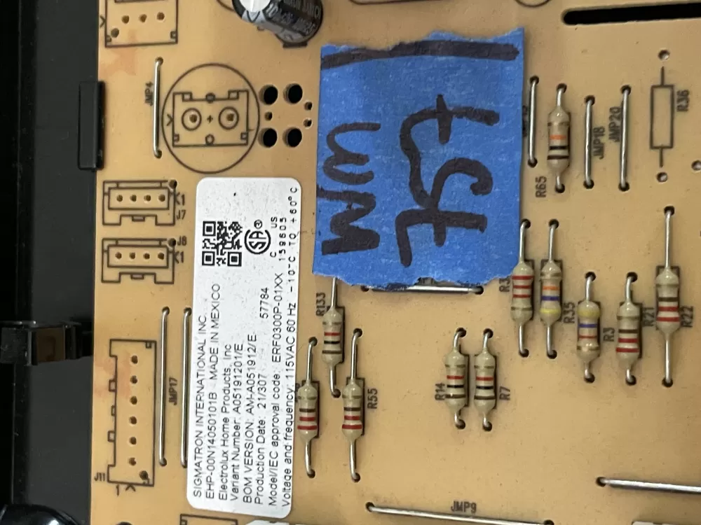 Frigidaire A05191201/E Refrigerator Control Board AZ93295 | Wm757