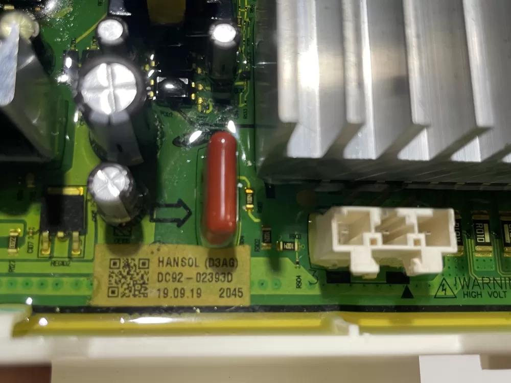 Samsung DC92-02393B DC92-02393D Washer Control Board AZ142762 | Wmv552