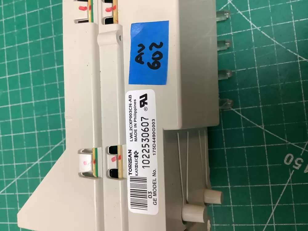 GE 175D4490G003 Washer Control Board AZ226135 | ARV602