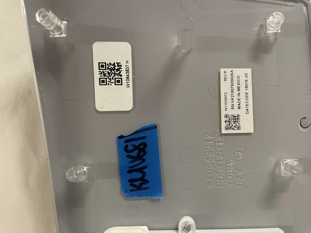 Kenmore Whirlpool W10643937 Washer Control Board Panel  AZ117166 | KMV681