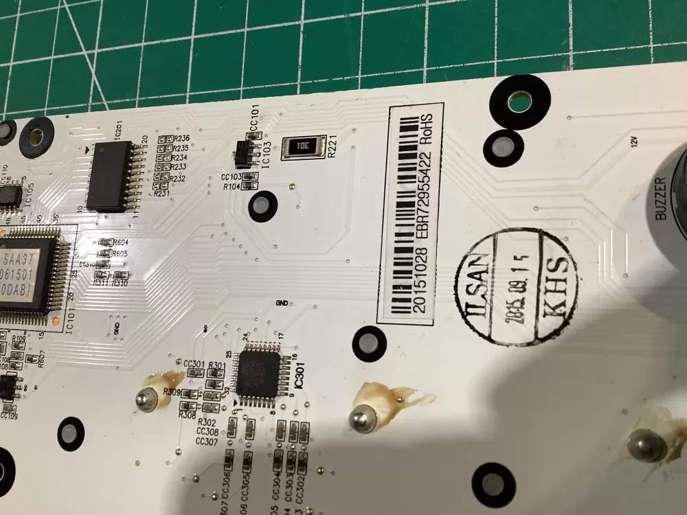 LG EBR72955422 EBR72955426 Refrigerator Control Board  AZ151188 | NR1372